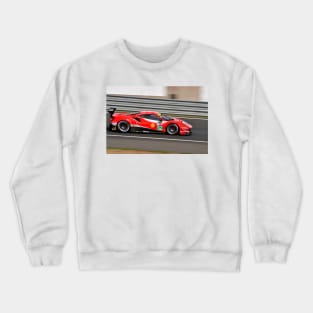 Ferrari 488 GTE EVO 24 Hours Of Le Mans 2018 Crewneck Sweatshirt